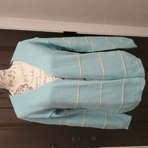 Cozy Acrylic SWEATER JAKET Cardigan blue 💙 New